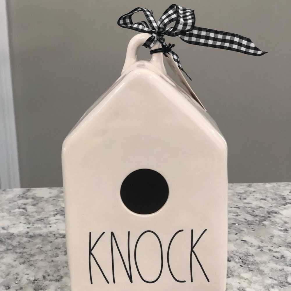 Rae Dunn Knock Birdhouse